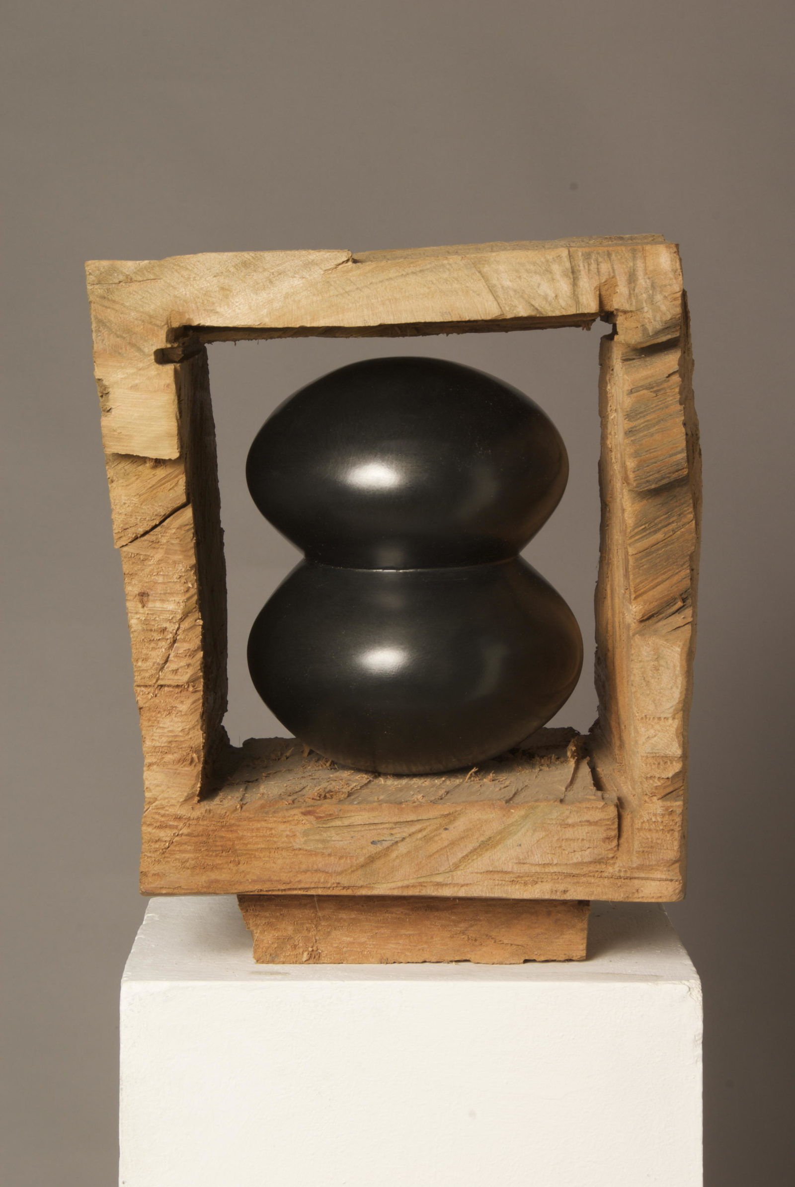 Graphite on Wood Minoru Ohira